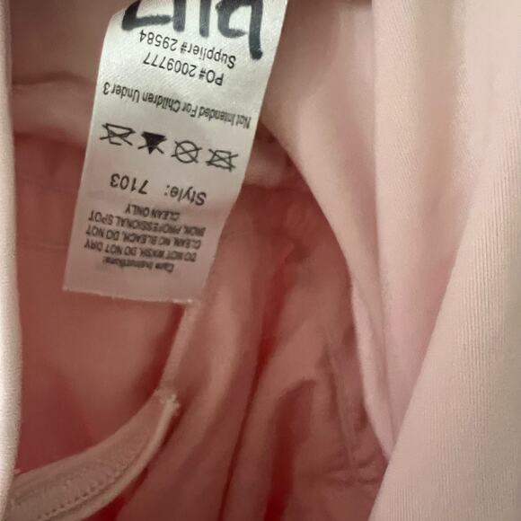 Soft Pink and Silver Sequin Dress w/ Bows - Little Girls Small - Picture 3 of 6